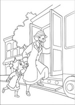 coloring page Princess and the Frog
